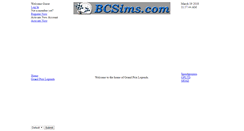 Desktop Screenshot of bcsims.com
